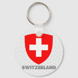 Wapenmunt Zwitserland Sleutelhanger