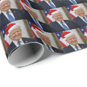Wapenpapier voor kerstcadeautjes met President voo Cadeaupapier (Rol Hoek)