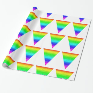 Wapenpapier voor regenboogstralen cadeaupapier