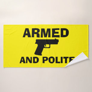 WAPENS EN POLITIEWACHTTowel Badhanddoek