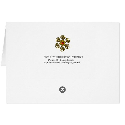 WAPENS IN DE DESERT VAN HYPERION (Achterkant Horizontaal)