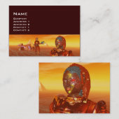 WAPENS IN DE DESERT VAN HYPERION VISITEKAARTJE (Voorkant / Achterkant)