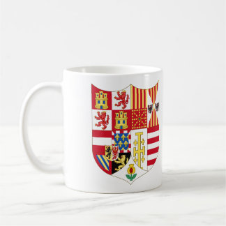 Wapens van Charles V Heilige Roman Emperor Coffee  Koffiemok