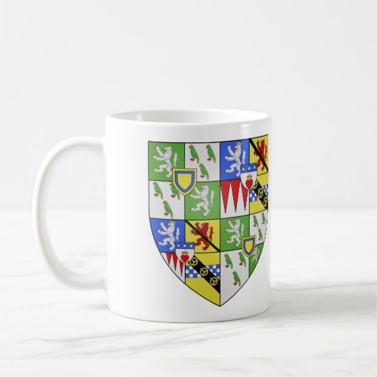 Wapens van Douglas Home , Earl of Home Coffee Mok (Links)
