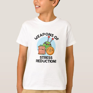 Wapens van Stress Reductie Grappige breipen T-shirt