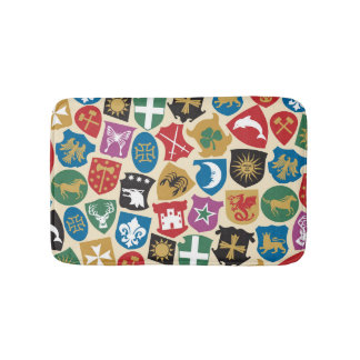 Wapenschild: Heraldische achtergrond. Badmat