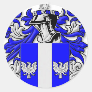 Wapenschild Ronde Sticker