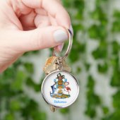 wapenschild van de Bahama's Sleutelhanger (Hand)