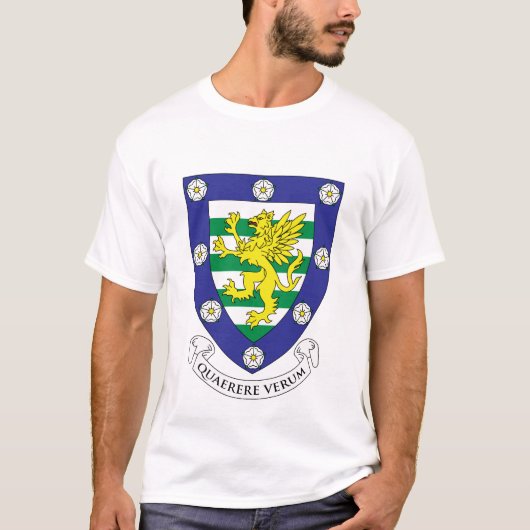 wapenschild van het Shirt van Downing College Camb (Voorkant)