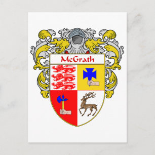 Wapenschild van McGrath (gemanteld) Briefkaart