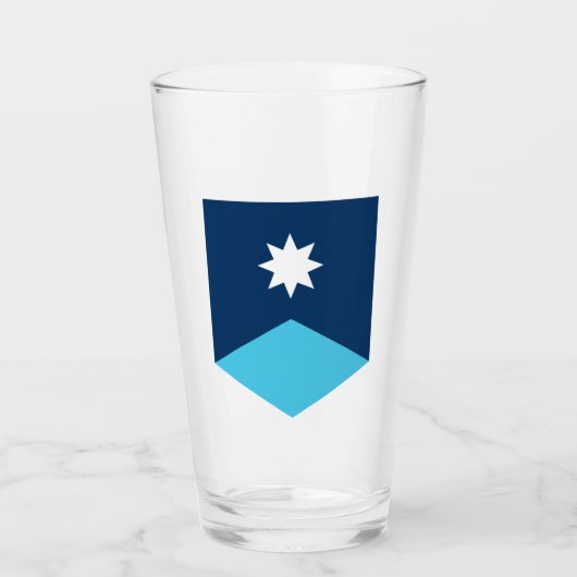 Wapenschild van Minnesota Glas (Voorkant)