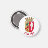 wapenschild Vinaròs Magneet (Voorkant / Achterkant)