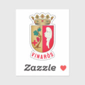 wapenschild Vinaròs Sticker (Vel)