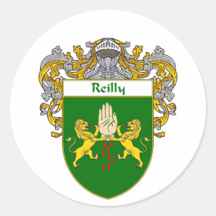 Wapenstaafje (bemand) ronde sticker