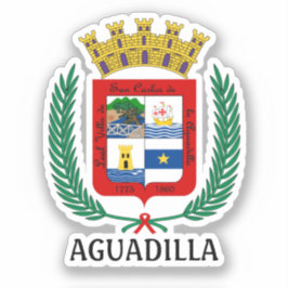 Wapenstaart van Aguadilla, Puerto Rico Sticker