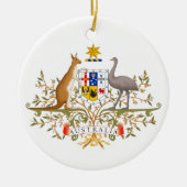 Wapenstaart van Australië Keramisch Ornament (Voorkant)