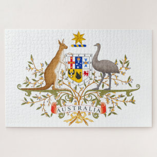 Wapenstaart van Australië Legpuzzel