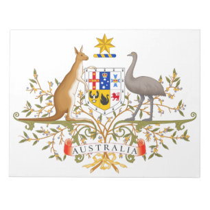 Wapenstaart van Australië Notitieblok