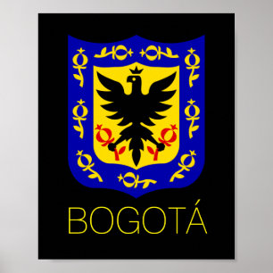 Wapenstaart van Bogotá, Colombia Poster