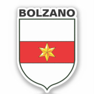 Wapenstaart van Bolzano, Italië Sticker