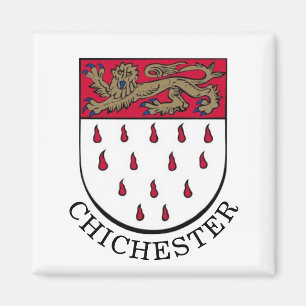 Wapenstaart van Chichester, West Sussex (Engeland) Magneet