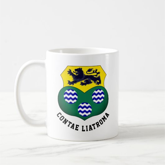 Wapenstaart van County Leitrim, Ierland Koffiemok (Links)