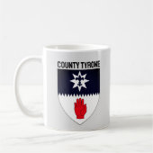 Wapenstaart van County Tyrone, Noord-Ierland Koffiemok (Links)