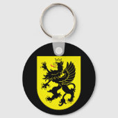 Wapenstaart van de Sleutelhanger van Kasjubia (Voorkant)