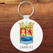 Wapenstaart van de Sleutelhanger Zarautz - Gipuzko (Voorkant)