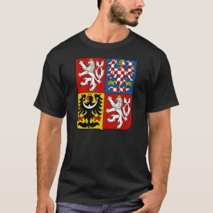 Wapenstaart van de Tsjechische Republiek T-shirt