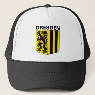Wapenstaart van Dresden, Duitsland Trucker Pet