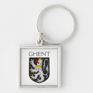 Wapenstaart van Gent, België Sleutelhanger