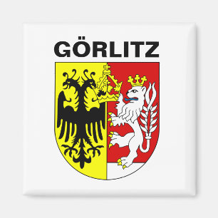 Wapenstaart van Görlitz, Duitsland Magneet