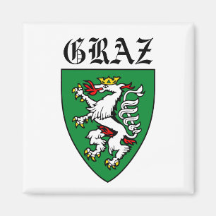 Wapenstaart van Graz - OOSTENRIJK Magneet