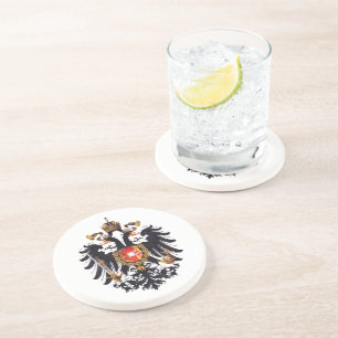 Wapenstaart van het Oostenrijkse Rijk Zandsteen Onderzetter