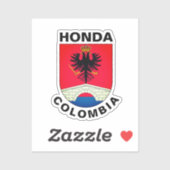 Wapenstaart van Honda (Tolima), Colombia Classic R Sticker (Vel)