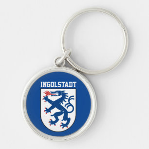 Wapenstaart van Ingolstadt, Beieren - DUITSLAND - Sleutelhanger