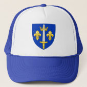 Wapenstaart van Jeanne d'Arc Trucker Pet (Voorkant)