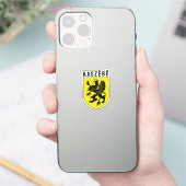 Wapenstaart van Kasjubië Sticker (Telefoon)
