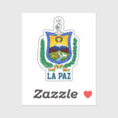 Wapenstaart van La Paz, Bolivia Sticker (Vel)
