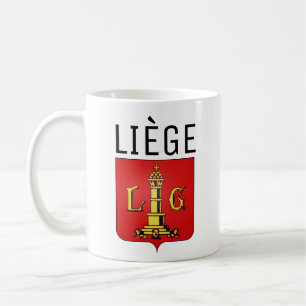 Wapenstaart van Luik, België Koffiemok