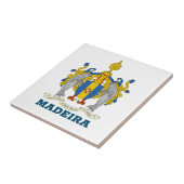 Wapenstaart van Madeira, Portugal Tegeltje (Zijkant)