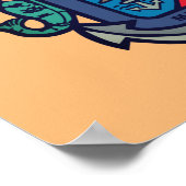 Wapenstaart van Mazatlán, Sinaloa (MX) Poster (Hoek)