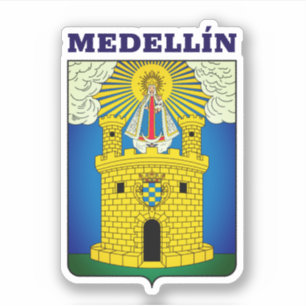 Wapenstaart van Medellín, Colombiaanse sticker