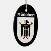 Wapenstaart van München Keramisch Ornament (Rechts)