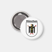 Wapenstaart van München Magneet (Voorkant / Achterkant)