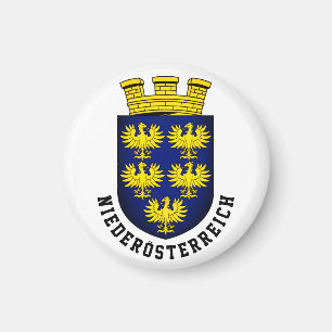 Wapenstaart van Niederösterreich - OOSTENRIJK Magneet