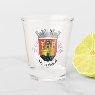 Wapenstaart van Óbidos, Portugal Shot Glas