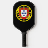 Wapenstaart van Portugal (Lesser Ca) Pickleball Paddle (Voorkant)