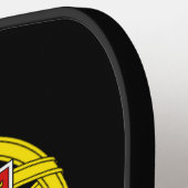 Wapenstaart van Portugal (Lesser Ca) Pickleball Paddle (Links Detail)